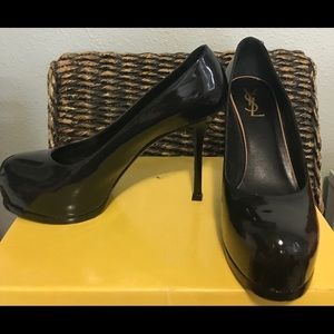 YSL Yves Saint Laurent black pumps